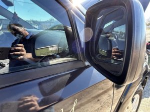  Fiat Freemont Black Power Door/Side View Mirror - Right (Passenger) (Used OEM)