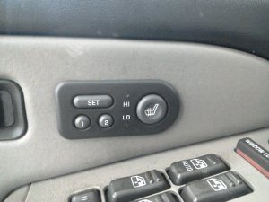 2002 GMC Sierra Heated and Memory Seat Switch - Left (Driver) (Used OEM)