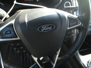 2019-2020 Ford Fusion Gray Steering Wheel Air Bag - Left (Driver) (Used OEM)