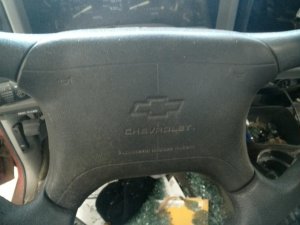 1996-1997 GMC Jimmy Gray Steering Wheel Air Bag (Used OEM)