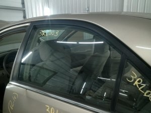 2002-2006 Toyota Camry Rear Door Window Glass - Left (Driver) (Used OEM)