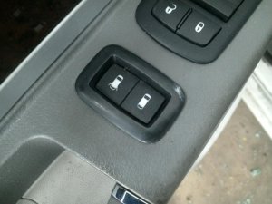 2008-2011 Dodge Grand Caravan Master Power Window and Door Lock Switch with Rear Vent - Left (Driver) (Used OEM)