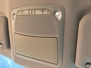 2017-2020 Nissan Maxima Gray Overhead Console Panel with Map Lamps (Used OEM)