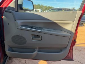 2005-2010 Jeep Grand Cherokee Tan Door Interior Trim Panel - Front, Right (Passenger) (Used OEM)