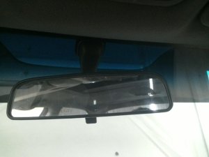 2001-2006 Kia Magentis Manual Interior Rear View Mirror (Used OEM)