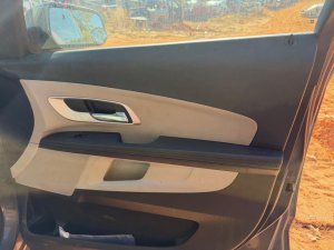 2010-2017 GMC Terrain Tan Door Interior Trim Panel with Power Windows and Locks - Front, Right (Passenger) (Used OEM)
