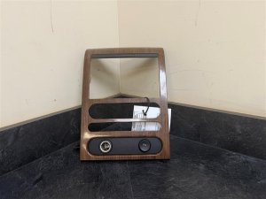 2006-2008 Lincoln Mark LT Tan Woodgrain Radio Trim Instrument Panel Bezel (Used OEM)