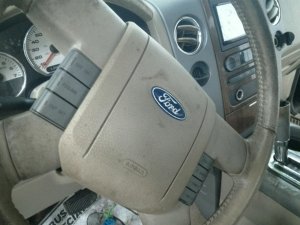 2006-2008 Lincoln Mark LT Tan Steering Wheel Air Bag (Used OEM)