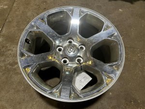 2019-2024 Ram 1500 Classic Chrome 20x9 6-Spoke Chrome Clad Alloy Wheel (Used OEM)