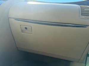 2011-2013 INFINITI QX56 Tan Glove Box (Used OEM)