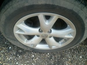 2014-2015 Nissan Rogue Select 17x7 5-Spoke Alloy Wheel (Used OEM)