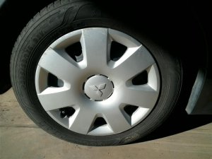 2008-2011 Mitsubishi Lancer 16x6.5 Steel Wheel (Used OEM)