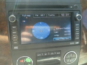  GMC Sierra denali Navigation Radio CD DVD MP3 Player (Used OEM)