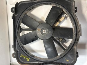 1994-1999 Buick LeSabre Radiator and A/C Condenser Fan Motor Assembly - Left (Driver) (Used OEM)