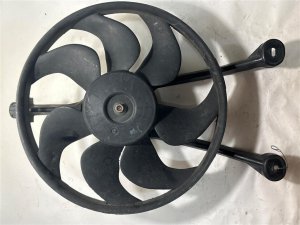 1998-2000 Cadillac Eldorado Radiator and Condenser Fan Motor Assembly - Left (Driver) (Used OEM)