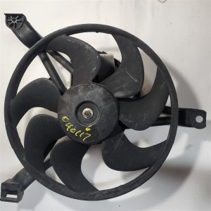 1997-1998 Chevrolet Venture Radiator and Condenser Fan Motor Assembly - Left (Driver) (Used OEM)
