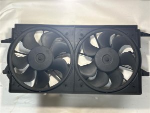 1999-2005 Pontiac Grand Am Dual Radiator and A/C Condenser Fan Motor Assembly (Used OEM)