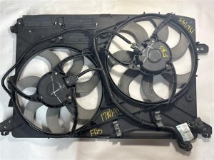2013-2020 Ford Fusion Dual Radiator and A/C Condenser Fan Motor Assembly (Used OEM)