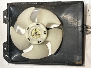 1997-2002 Mitsubishi Mirage A/C Condenser Fan Motor Assembly (Used OEM)