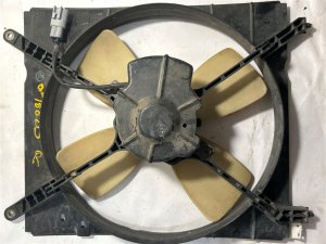 1999 Toyota Solara Radiator and A/C Condenser Fan Motor Assembly - Right (Passenger) (Used OEM)