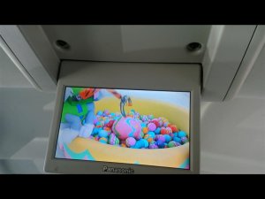  GMC Sierra denali Gray Roof Mounted Entertainment Display (Used OEM)