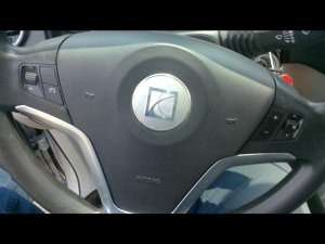 2009 Saturn Vue Black Steering Wheel Air Bag (Used OEM)