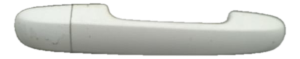 2010-2013 Kia Forte White Exterior Door Handle Assembly - Right (Passenger) (Used OEM)