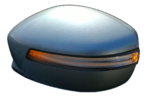 2009-2012 Hyundai Genesis Silver Power Door/Side View Mirror - Left (Driver) (Used OEM)