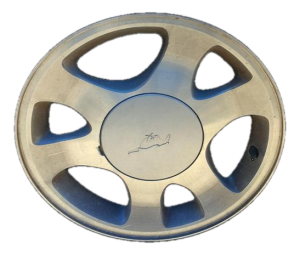 1999-2001 Ford Mustang Silver 15x7 6-Spoke Silver Painted Alloy Wheel (Used OEM)