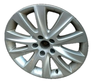 2009-2011 Volkswagen Tiguan 17x7 10-Spoke Silver Painted Alloy Wheel (Used OEM)