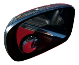 2011-2014 Chrysler 300 Chrome Power Door/Side View Mirror - Left (Driver) (Used OEM)