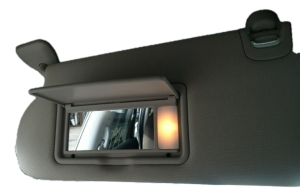 2015-2018 Nissan Murano Gray Sun Visor - Left (Driver) (Used OEM)