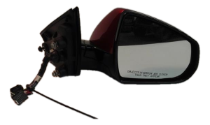2010 Cadillac SRX Red Power Door/Side View Mirror - Right (Passenger) (Used OEM)