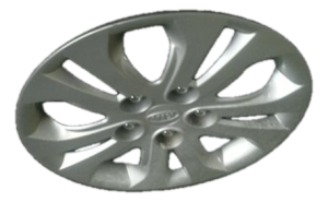 2010-2013 Kia Forte 15-Inch 10-Spoke Wheel Cover (Used OEM)