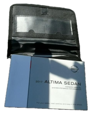 2017 Nissan Altima Owners Manual and Case (Used OEM)
