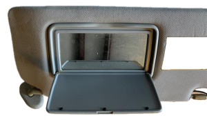 2001-2005 Honda Civic Gray Sun Visor without Illuminated Vanity Mirror - Right (Passenger) (Used OEM)