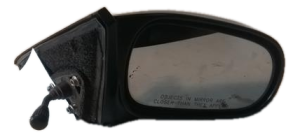1996-2000 Honda Civic Black Manual Door/Side View Mirror - Right (Passenger) (Used OEM)