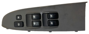 2008-2010 BMW 528i Tan Master Power Window and Door Lock Switch - Left (Driver) (Used OEM)