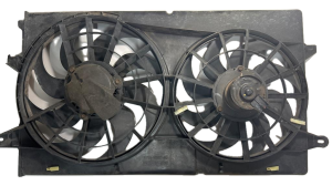 1995-1998 Ford Windstar Dual A/C Condenser Fan Motor Assembly (Used OEM)