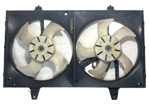 1997-1999 INFINITI I30 Dual A/C Condenser Fan Motor Assembly (Used OEM)
