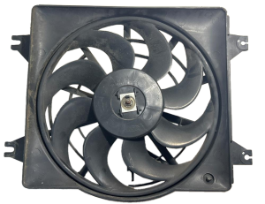 1995-1999 Hyundai Accent Radiator and Condenser Fan Motor - Left (Driver) (Used OEM)