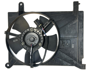 1998-2002 Daewoo Lanos 5-Blade Radiator and Condenser Fan Motor - Left (Driver) (Used OEM)