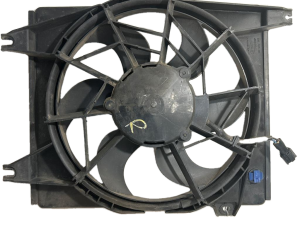 1997-2001 Hyundai Tiburon A/C Condenser Fan Assembly - Right (Passenger) (Used OEM)