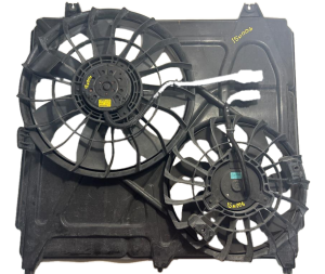 2003-2006 Kia Sorento Dual A/C Condenser Fan Motor Assembly (Used OEM)
