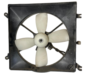 1993-1996 Eagle Summit Radiator and Condenser Fan Motor Assembly - Right (Passenger) (Used OEM)