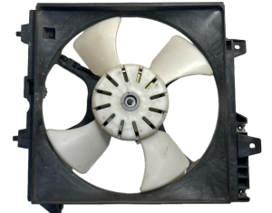 1993-1996 Subaru Impreza A/C Condenser Fan Motor Assembly - Left (Driver) (Used OEM)