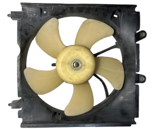 1996-1999 Toyota Paseo A/C Condenser Fan Motor Assembly - Left (Driver) (Used OEM)