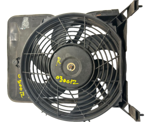 1997-1999 Cadillac Catera Auxiliary A/C Condenser Fan Motor Assembly - Right (Passenger) (Used OEM)
