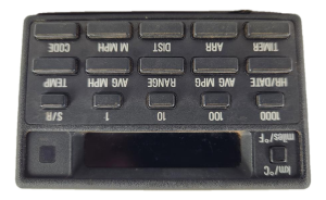 1989-1993 BMW 535i On-Board Computer Infotainment Display (Used OEM)