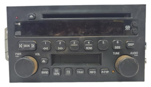 2004-2005 Buick Century AM/FM CD Cassette Radio with Programmable Equalizer (Used OEM)